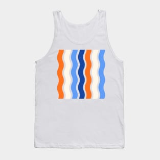 Seamless wave pattern Tank Top